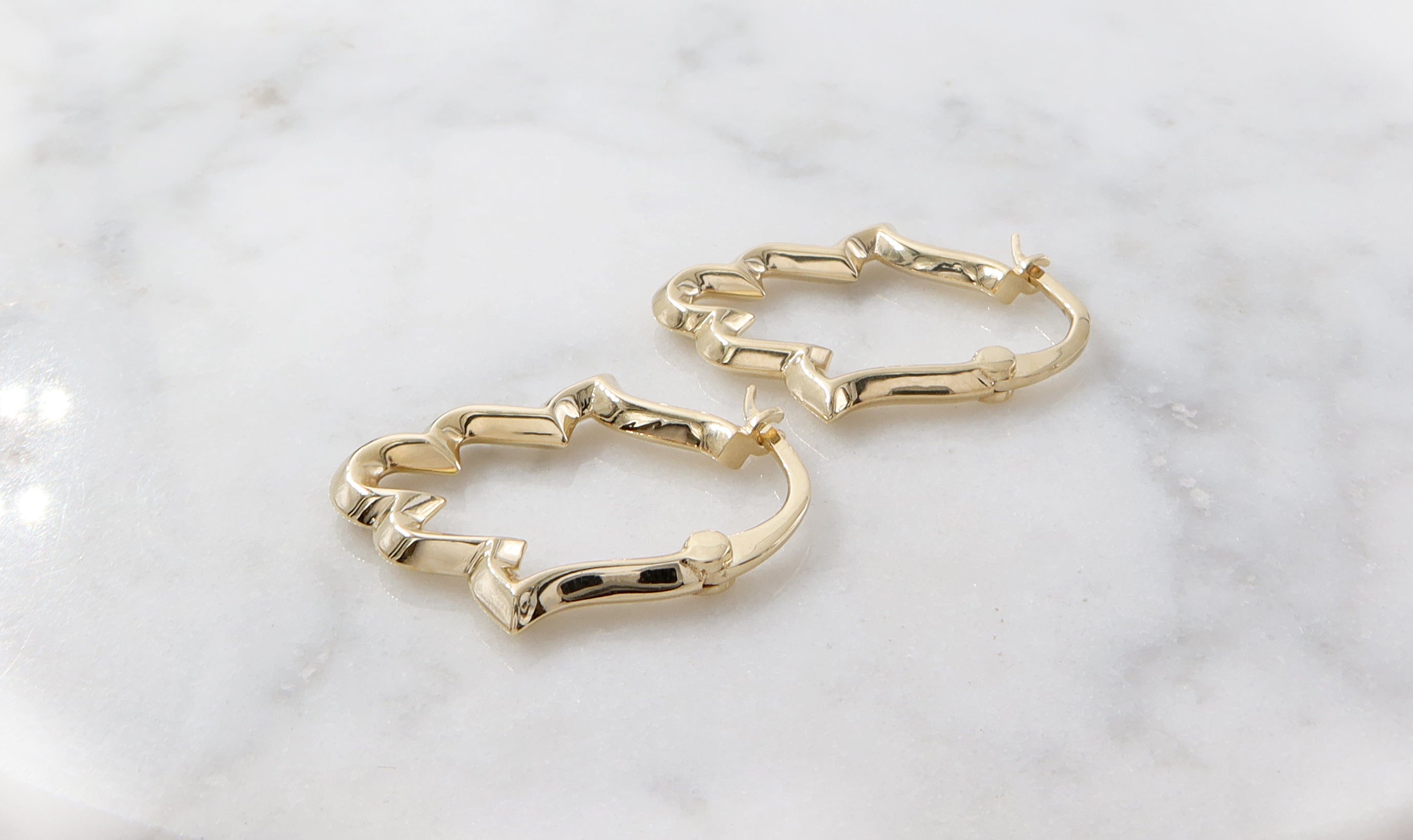 עגילי חישוק חמסה M